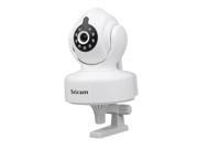 Sricam Wireless 720P IP Camera P2P Built in Mic with IR Cut Filter P T White