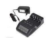 NEW BM100 Intelligent Digital Battery Charger 4 Slot with LCD Panel Indicator EU