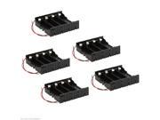 5pcs DIY Battery Storage Case Box Holder for 4×18650 Parallel Lithium Battery