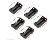 5pcs Battery Storage Case Box Holder for 2×18650 Series Lithium Battery NEW