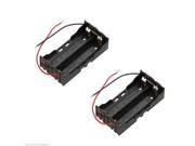 2Pcs Battery Storage Case Box Holder for 2×18650 Parallel Lithium Battery NEW