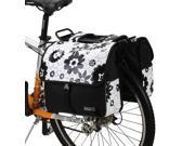 Bike Cycling Bicycle Double Rear Pannier Bag 28L Outdoor Tail Seat Bag ROSWHEEL