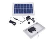 Polycrystalline Silicon Solar Powered Brushless Pump Water Cycle Pond Fountain