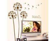 Flying Dandelion Removable Vinyl Art Wall Sticker Decal Mural Home Room Decor