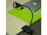 NEW 5W Goose Neck Flexible LED Reading Light 30cm Tube High Power Bed Table Lamp