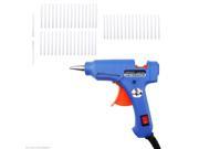 20W Craft Electric Tool Heating Hot Melt Glue Gun with 50pcs Glue Sticks