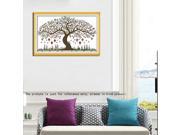 Counted Cross Stitch Kit Embroidery Set 14CT Love Tree 65 * 42cm Home Decoration