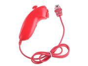NEW RED NUNCHUCK NUNCHUK CONTROLLER REMOTE FOR NINTENDO Wii