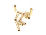 10 Pairs 3.5mm Copper Bullet Banana Plug Connectors Male Female for RC New
