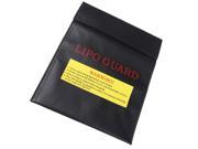 Brand New RC LiPo Battery Safety Bag Safe Guard Charge Sack 23 * 18 cm Black