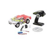 TROO E18SC BL V1 1 18 SCALE 4WD Brushless Short Truck w 3CH Transmitter Red RTR