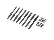 4 Pairs 6030 6*3 2 Blade Prop CW CCW Propeller for RC 250 F330 Quadcopter Black