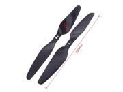 1 Pair 9055 Three hole Carbon Fiber Prop Propeller CW CCW RC Airplane Helicopter