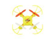 Wltoys V646 2.4G 4CH 6 axis Gyro Headless Mode RC Quadcopter Mini UFO Yellow