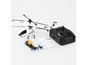 Hot Mini 3.5 CH Infrared Ultralight RC Helicopter With Gyro For Kids Gifts White