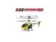Syma S39 3CH Radio Remote Control RC Helicopter LCD Display Gyro Green