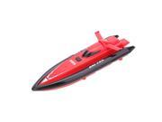 HuanQi 958 Mini Wireless RC Rowing Racing Boat Speedboat Toys Transmitter Red