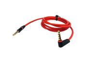 Audio 3.5mm to Right Angle 3.5mm cable 4 POS. LINE IN Car Aux Cable 90 degree angled type