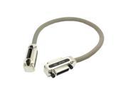 IEEE 488 24pin Stacking Male to Male Cable GPIB interface Cable Grey color