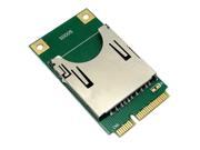 Mini PCI E Express to SD SDHC MMC Memory Card Convertor Reader