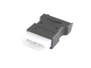 SATA 15p Power connector male to Molex 4p IDE Male Hard Drive Adapter