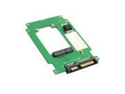 50mm mini PCI E mSATA SSD to 2.5 SATA 22pin Hard Disk Converter Adapter PCBA