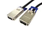 SAS raid cable SFF 8470 CX4 Infiniband to SFF 8470 CX4 latch type 10Gbps 100cm