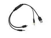 USB Aux to 8Pin Apple iPhone 5 5s 6 Plus iPad Mini Connection Charge Audio Cable