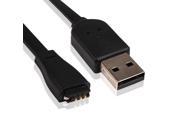 USB Data Replacement Charger Cable for Fitbit Force Band Wireless Bracelet Black