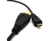 Micro HDMI to HDMI Cable for HTC EVO 4G Moto Tablet Cell phone15ft 5m