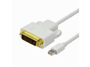 Thunderbolt Port to DVI male 6ft 1.8m monitor video Cable for MacBook 2012