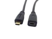 HDMI 1.4 D type Micro HDMI Male to Micro HDMI Female M to F Extension Cable 30cm
