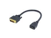 DVI 24 1 Male ale to HDMI Female Adapter Converter Cable For PC Laptop HDTV 10cm