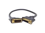 Gold Dual Link DVI 24 1 Male to 24 1 Female Extension cable 50cm for monitor