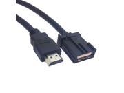 High Speed HDMI 1.4 Type E Male to Type A Male Video Audio Cable 1.5M Automotive