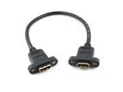 20cm HDMI Female to Female Conventer Adapter Cable Extension Connector With Pane