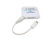 USB OTG CONNECTION KIT 5 in 1 Card Reader for Computer GALAXY TAB3 T211 T311