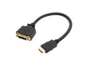 DVI Female to HDMI Male Adapter Converter Cable For PC Laptop HDTV 10cm