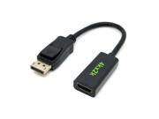 Standard DisplayPort DP 1.2 to HDMI 1.4 Adapter with Audio support 3D Black