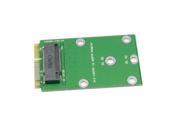 Mini PCI E 2 Lane M.2 NGFF 30mm 42mm SSD to Mini PCI E mSATA Adapter Cards PCBA
