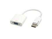 DP DisplayPort Display Port Source to VGA Female Sink Monitor Projector Cable