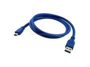 3.2ft 1m 5Gbps speed USB 3.0 Cable A type Male to USB 3.0 Mini 10pin type Male