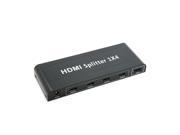 HDMI 4 Port Hub Splitter Repeater Amplifier 1 in 4 out for Full HD 1080P 3D