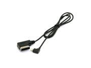 Media In AMI MDI MMI Right Angled 90 Degree Charge Adapter Cable For Car VW AUDI