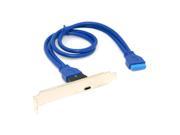 USB 3.1 Type C USB C Female to USB 3.0 Motherboard 19pin Header Adapter