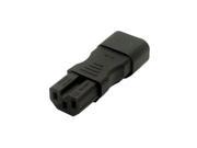 IEC 320 C14 Male to C15 Female Power Extension Adapter for Kettle Plug