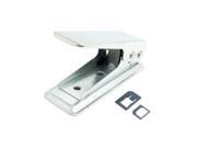 Standard Sim to Nano Sim Card Punch Cutter with Two Micro to Nano Adapter for 5s