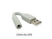 USB 2.0 to DC 3.5mm 3.7V Charge Cable Wire For Jawbone UP UP 2 Bracelet Band 1st