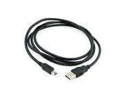 5Ft 1.5M USB 2.0 A Male to Mini B 5pin Male Hard Disk Mobile phone Camera Cable