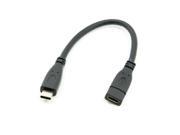 USB 3.1 Type C Female to male Extension Data Cable for 12 inch Macbook Tablet